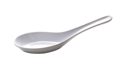 China Löffel weiß