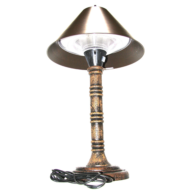 Tischlampe Halogenheizer