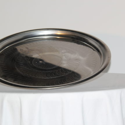 Buffettablett rund, silber 55cm ø
