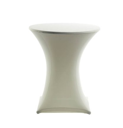 Stehtisch-Husse, champagner, stretch