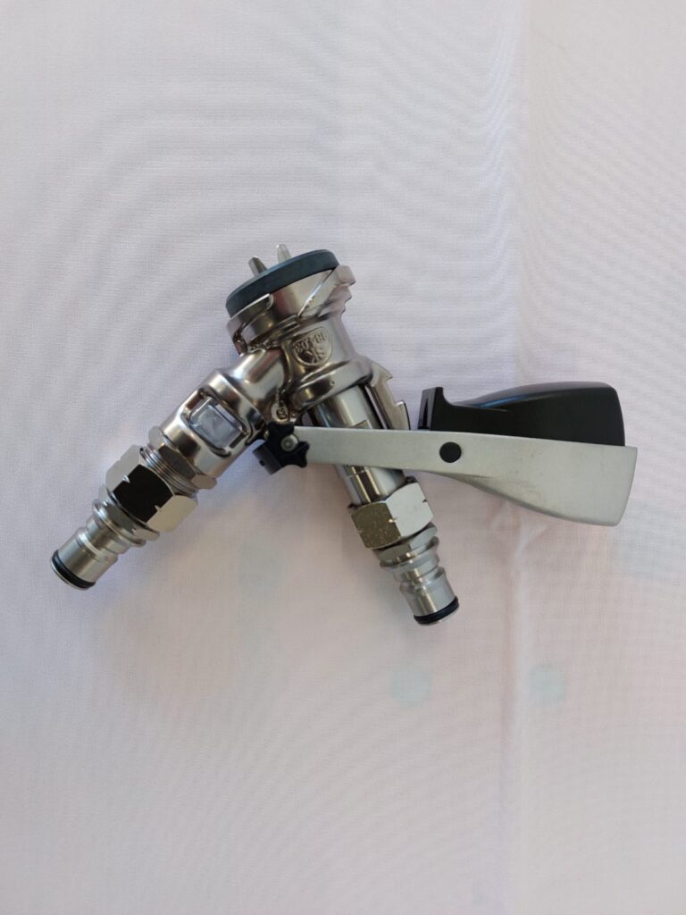 Bier-KEG Korb-Zapfkopf mit Tankventil