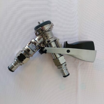 Bier-KEG Flach-Zapfkopf mit Tankventil_kopie