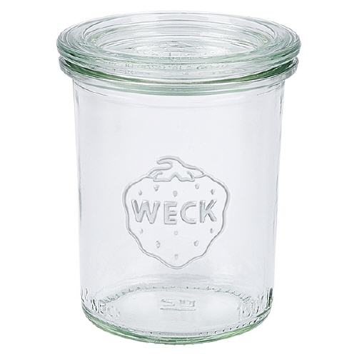 Sturzglas 160 ML mit Glasdeckel