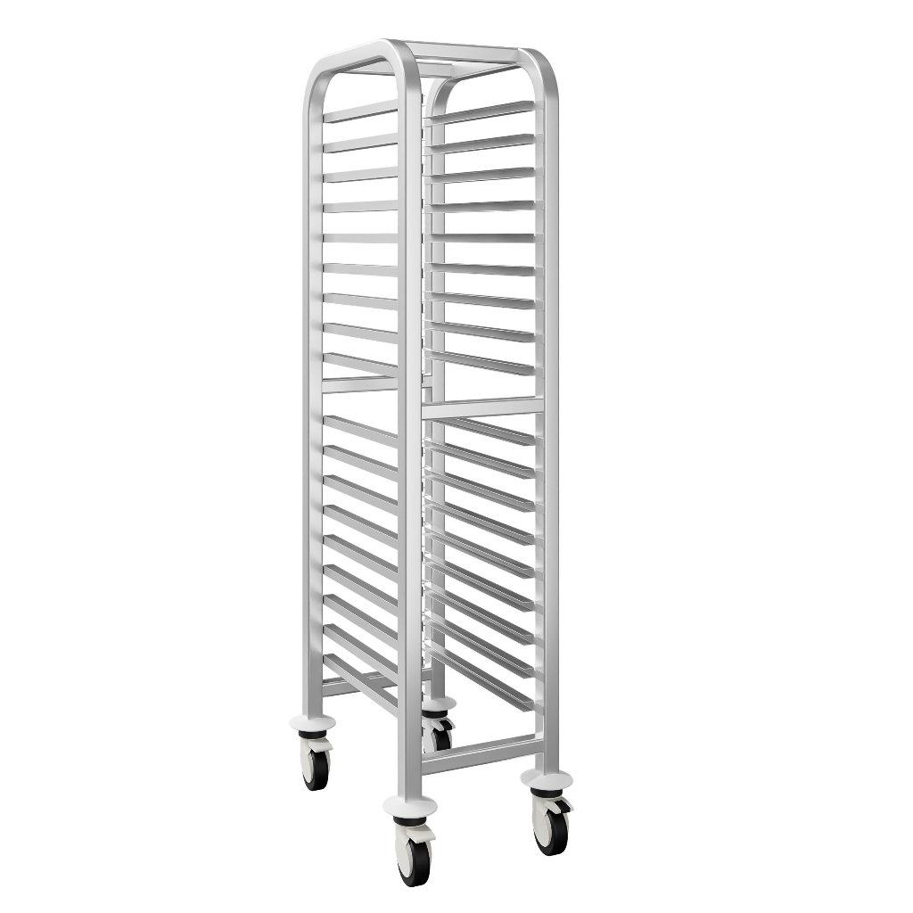 Tablettwagen - für Tabletts GN 1/1 - mit  Rollen