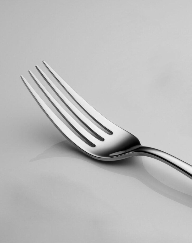 Kuchengabel Serie Elegant 4 Zinken